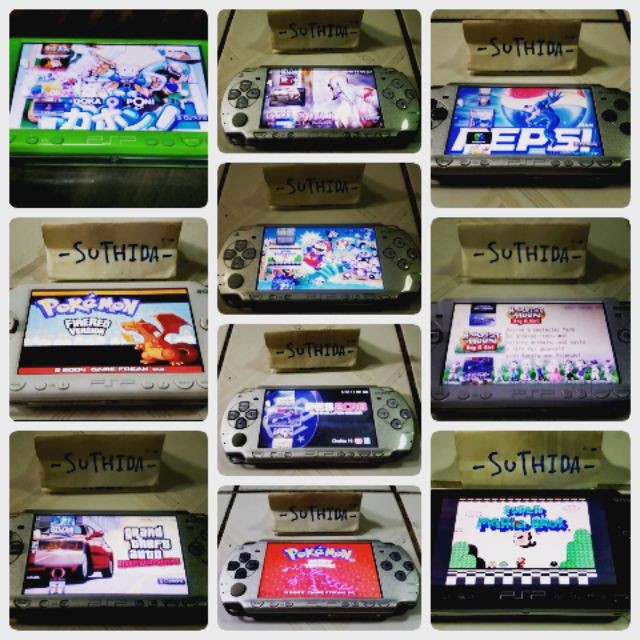 ขายเมมpsp ลงเกมดังให้แล้ว 5,000เกมส์ เสียบเล่นในเครื่องได้เลย