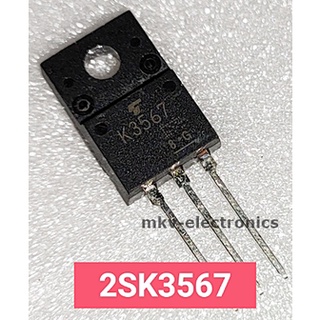 (1ตัว) K3567 , 2SK3567 , MOSFET N-CH 3.5A 600V TO-220FP (รหัสสินค้า M01882)