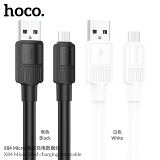 Hoco X84 3A Data Cable สายชาร์จใหม่ล่าสุด สายชาร์จ เร็ว 3A สำหรับ Micro USB/Type C/for L ชาร์จเร็วถ่ายโอนข้อมูลได้