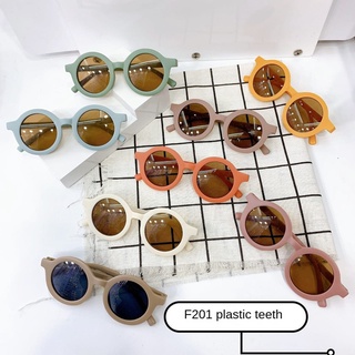 แว่นกันแดดแฟชั่นสําหรับทารกและเด็กอายุ0-8ปี/แว่นตาเด็กมีสไตล…