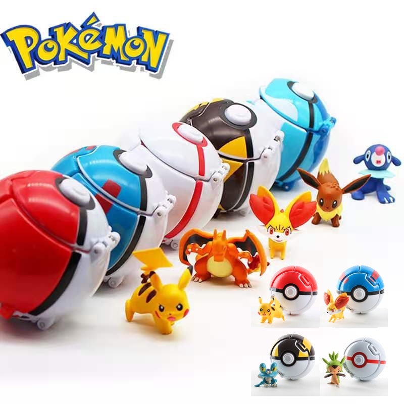 เตรียมจัดส่ง Pokemom Go ของเล่น โปเกมอน ป๊อปอัพบอล ของเล่นหากิน ของขวัญสร้างสรร