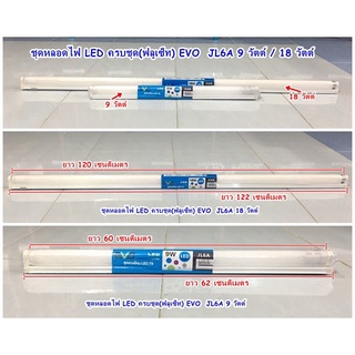 ชุดหลอดไฟ LED ครบชุด(ฟลูเซ็ท) EVO  JL6A