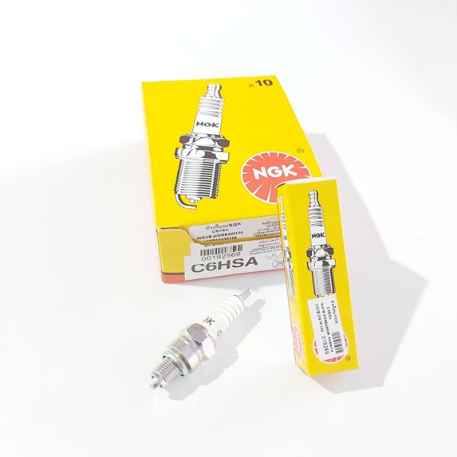 หัวเทียน/NGK C6HSA (WAVE-Z/DREAM100/NICE100/W100) รหัสสินค้า : C019259