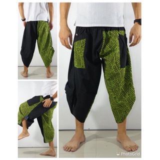 Samurai Pants กางเกงซามูไรเอวยางยืด