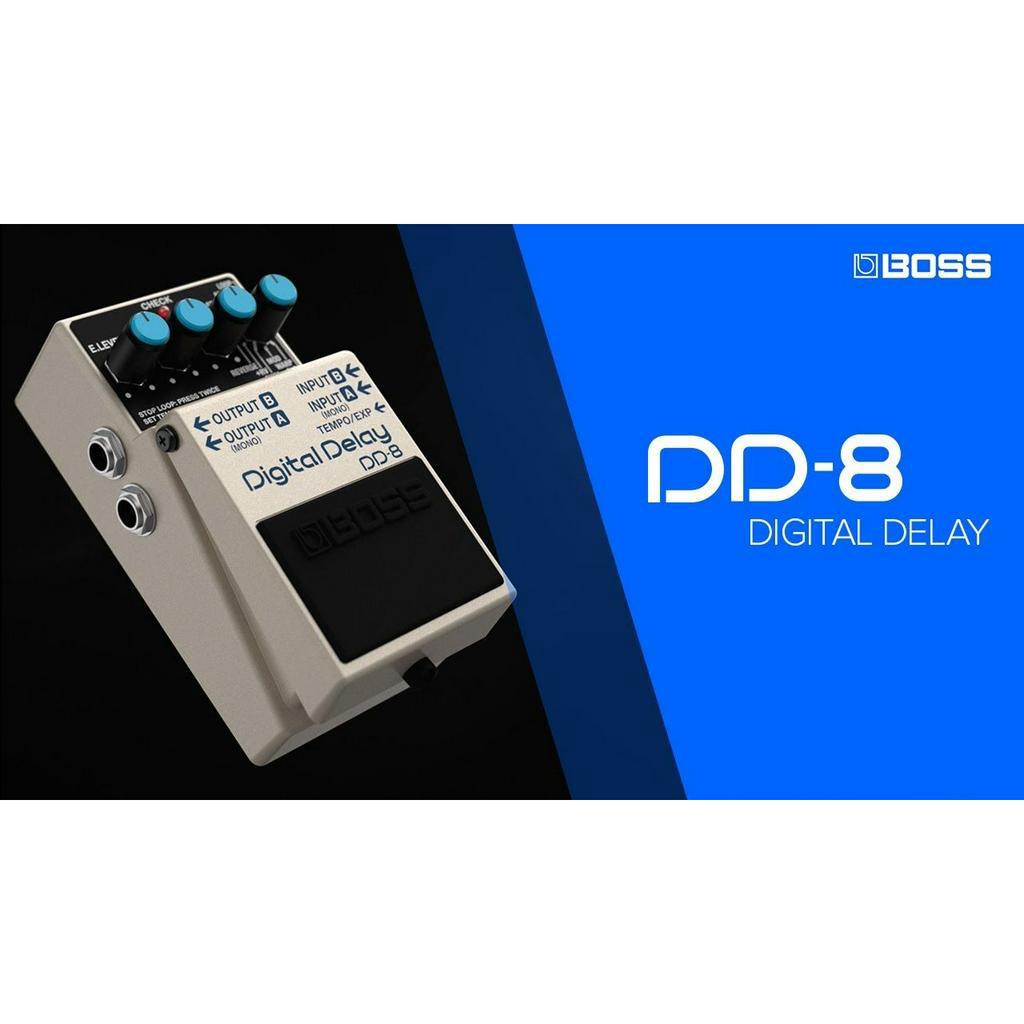 Boss DD-8 Digital Delay เอฟเฟกต์กีต้าร์ (ของใหม่)