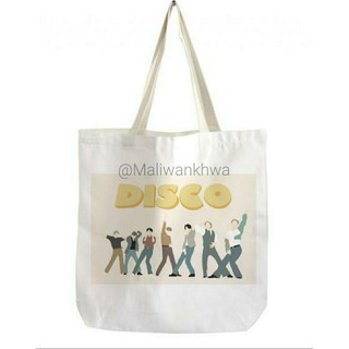 พร้อมส่ง* กระเป๋าผ้าสกรีน BTS (มีหลายแบบ)