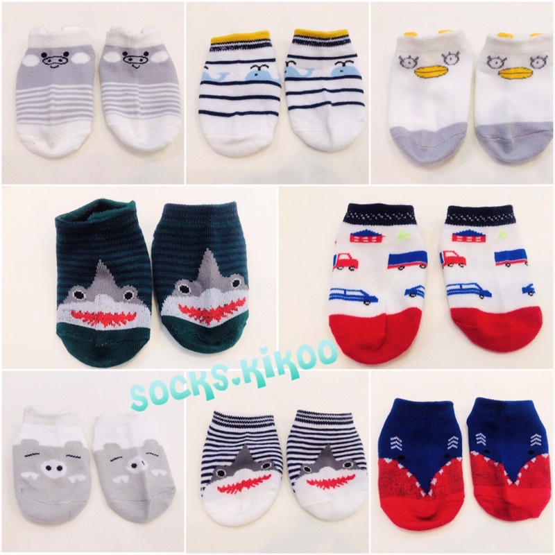 ถุงเท้าเด็ก มีกันลื่น ข้อสั้น/ยาว เนื้อดี ลายน่ารักมาก รูปที่ 6