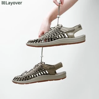 [ส่วนลด30% 30XTRA87] [2026 ไม่มีโลโก้ K ที่หน้ารองเท้า] Keen Men’s UNEEK “Timberwolf/Plaza Taupe”