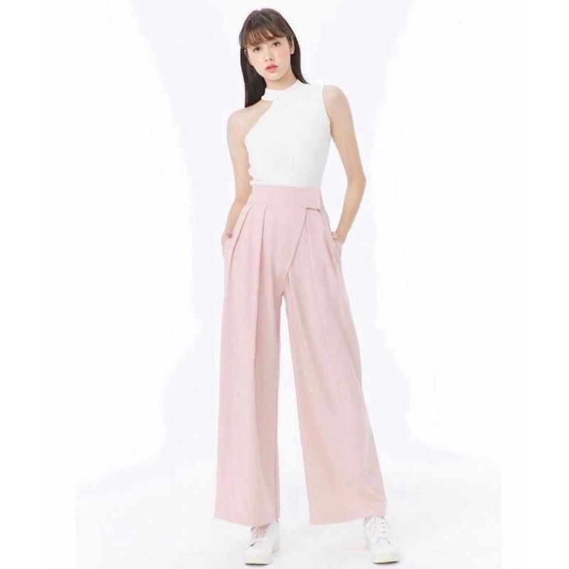 กางเกงสีชมพู @xoxo66official free size