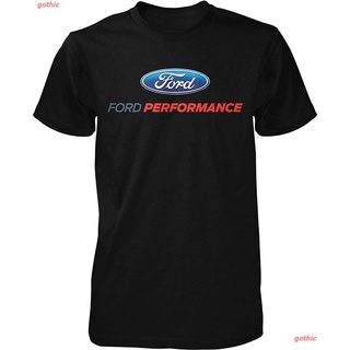 เสื้อยืดผู้ชายและผู้หญิง Ford Performance T-Shirt Mustang GT ST Racing (Front Print) Short sleeve T-shirts ชุดลำลอง