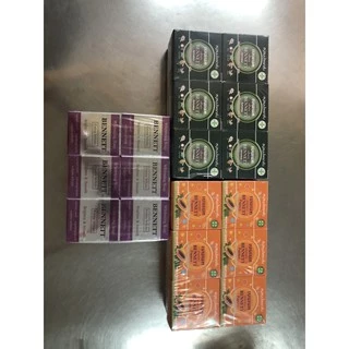 สบู่เบนเนท130-160กรัมแบบกล่อง💛 แพค12ก้อน พร้อมส่ง3สูตร