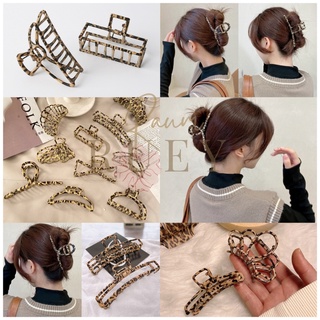 Leopard Hair Clips กิ๊บติดผมลายเสือดาว สไตล์เกาหลี กิ๊บหนีบผมลายเสือดาว