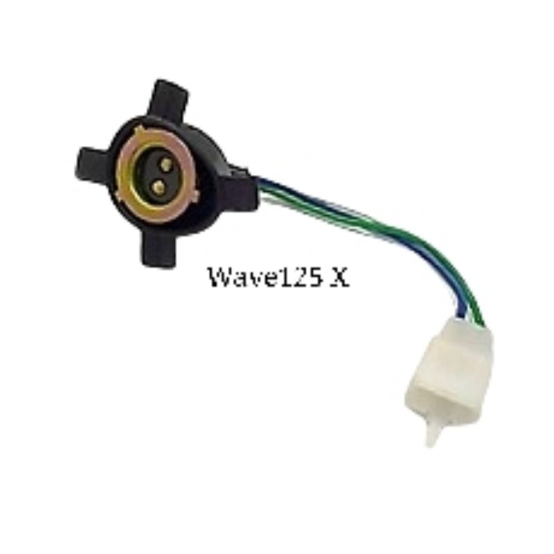 ไฟหน้าซ็อกเก็ต EX5 Wave125 W125 Wave125S Wave125X W125S W125X W100 W100R Wave100 Class1 ไฟหน้า Lampu Depan - รูปที่ 3