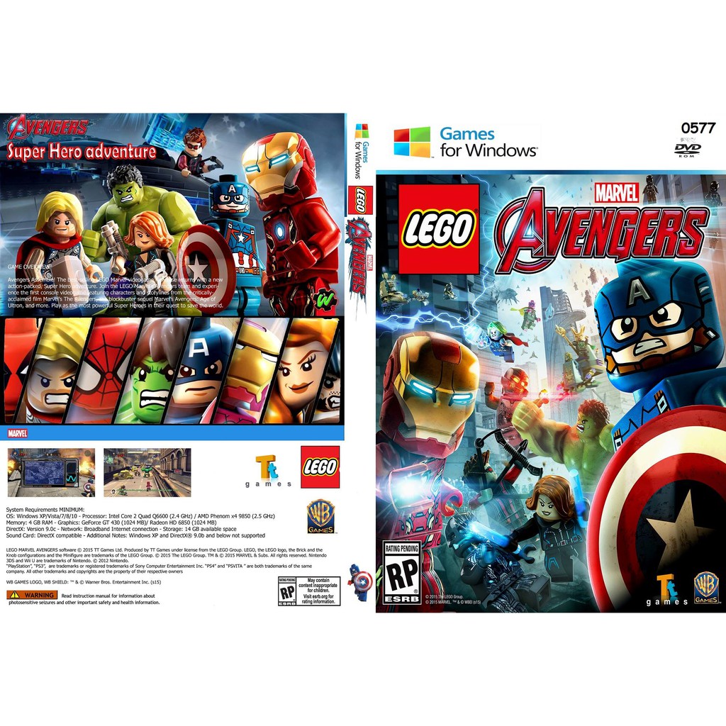 (PC DVD) LEGO Marvels Avengers