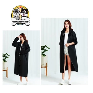 เสื้อกันฝน ชุดกันฝน EVA เสื้อกันฝนแฟชั่น Rain coats กันน้ำ แบบหนา เสื้อกันฝนผู้ใหญ่ คุณภาพดี พร้อมส่ง มี 9 สี 140 กรัม