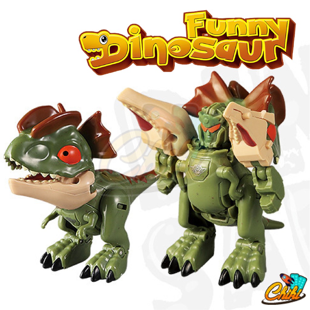 ของเล่น โมเดล ไดโนเสาร์แปลงร่างได้ DINOSAURS YUEXING8286