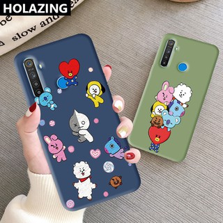 Realme C25S C25 8 Pro 5 5i 5S 6i 7i Realme 7 Pro C12 C11 C15 C17 X2 XT Narzo 20 Fashion Cartoon Soft Silicone Cover Colorful Duable Phone Case