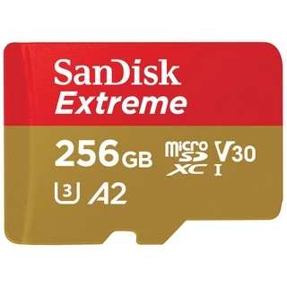 SANDISK EXTREME Micro SD Card 256GB 128GB 64GB SDXC A2 U3 R/W 190/90mb/s* (SDSQXAV) Nintendo Switch