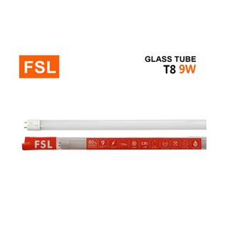 FSL หลอดไฟ LED T8 9W แสง Cool white 4000K