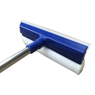 Cleaning Brushes 39 บาท IMHome-แปรงทำความสะอาดรูปแบบใหม่ ไม้เช็ดกระจก ที่เช็ดทำความสะอาดกระจก พร้อมยางรีดน้ำในตัว รุ่น ME-J642 Home & Living
