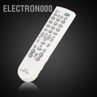 Electron000 Universal รีโมทควบคุมทีวีอัจฉริยะสีขาว 1 ชิ้น