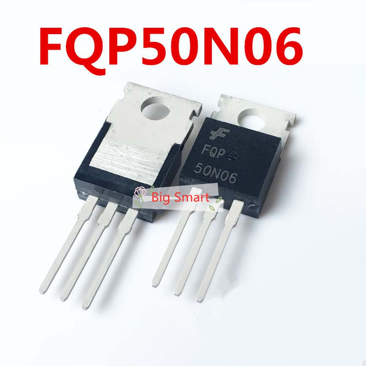 FQP50N06 10 ชิ้น 50N06 50 ชิ้น 50A 60V TO-220 ทรานซิสเตอร์ tta3