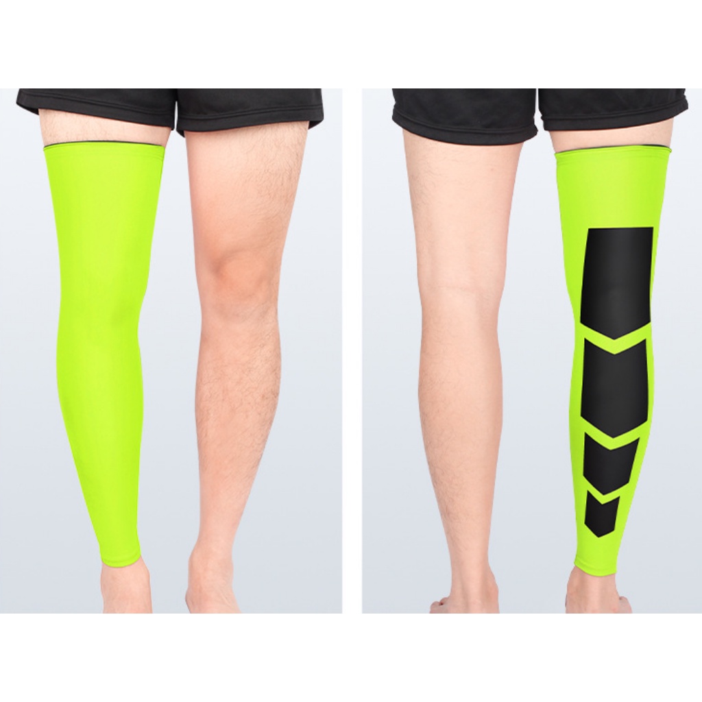 (2ชิ้น) ปลอกรัดน่อง ปลอกขาแบบยาว ปลอกขาใส่ออกกำลังกาย วิ่ง ปั่นจักรยาน ลดการเมื่อยล้า กระชับกล้ามเนื้อน่อง - รูปที่ 3