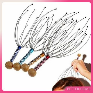 เครื่องนวดหัวปลาหมึก นวดหัว เพื่อความผ่อนคลาย  Head massager