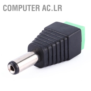 อะแดปเตอร์แจ็คเชื่อมต่อคอมพิวเตอร์ Ac.Lr 2.1x5.5 มม. Dc Power Male Plug Jack สําหรับกล้องวงจรปิด Led