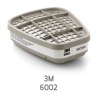 ตลับกรอง 3M6002 สำหรับหน้ากากไส้กรองคู่ ทุกรุ่น