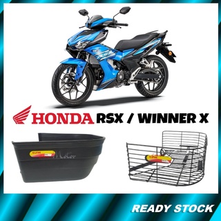 Cm+ มอเตอร์ HONDA RS-X / RSX / Winner X 150 คุณภาพ PVC Bakul / Besi ตะกร้ามอเตอร์ Raga