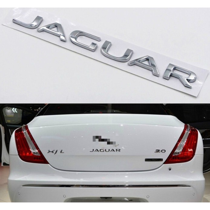 โลโก้ตัวอักษร แยก จากัวร์ งานพลาสติก JAGUAR sticker for Jaguar XF XJ XJL XE XK Jaguar rear tail
