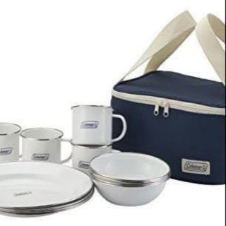 Coleman ENAMEL DISHWARE SET