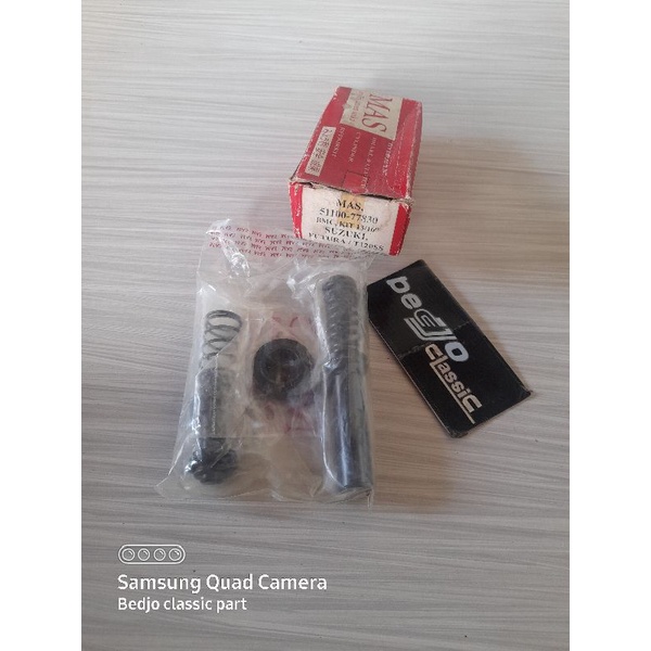 ชุดเบรกหลักกลางสําหรับ SUZUKI FUTURA / MITSUBISHI T120 SS นําเข้า JAPAN pn. 51100-70840 แม่ปั๊มเบรกช