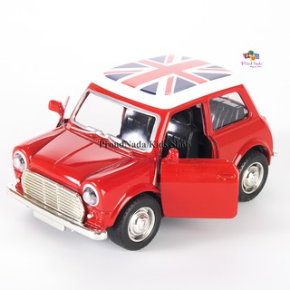 ProudNada Toys โมเดลรถเหล็กมินิ คูเปอร์(สีแดง) MING YING Mini Cooper NO.MY66