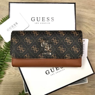 GUESS FACTORY WOMENS LONG WALLET กระเป๋าสตางค์ใบยาวรุ่นหายาก