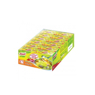 พร้อมส่ง! คนอร์ ซุปรสหมูก้อน 20 กรัม x 24 กล่อง Knorr Pork Soup Cube 20g x 24 pcs