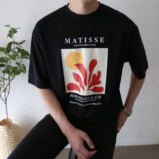 Oversized เสื้อยืดโอเวอร์ไซส์ลายรูปMATISSE