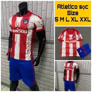 Atletico soc  ชุดฟุตบอล2021 home ชุดบอล ชุดกีฬาชาย ชุดกีฬา
