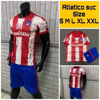 Atletico soc  ชุดฟุตบอล2021 home ชุดบอล ชุดกีฬาชาย ชุดกีฬา