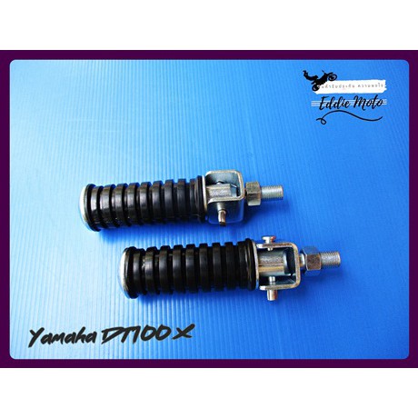 REAR FOOT PEG RUBBER Fit For YAMAHA DT100X // ยางพักเท้าหลัง พักเท้าหลัง