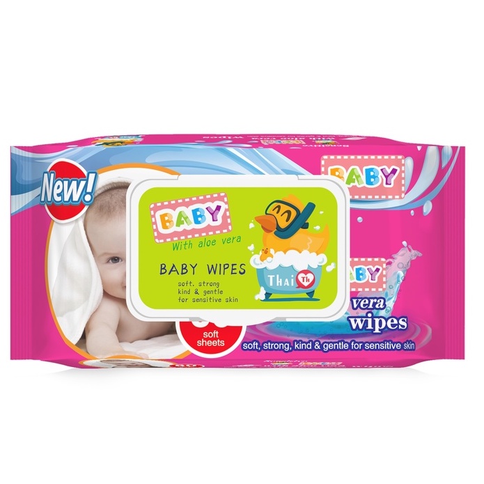 Boqi Factory ทิชชู่เปียกเด็ก ทิชชู่เปียก ทิชชู่เปียก 40 แผ่น กระดาษทิชชู่เปียกเด็ก กระดาษทิชชู่เปียก Baby NewWipes