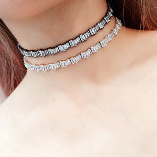 สร้อย Choker เพชร