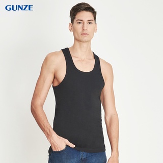 GUNZE เสื้อกล้ามผู้ชาย รุ่น GS1621 สีดำ