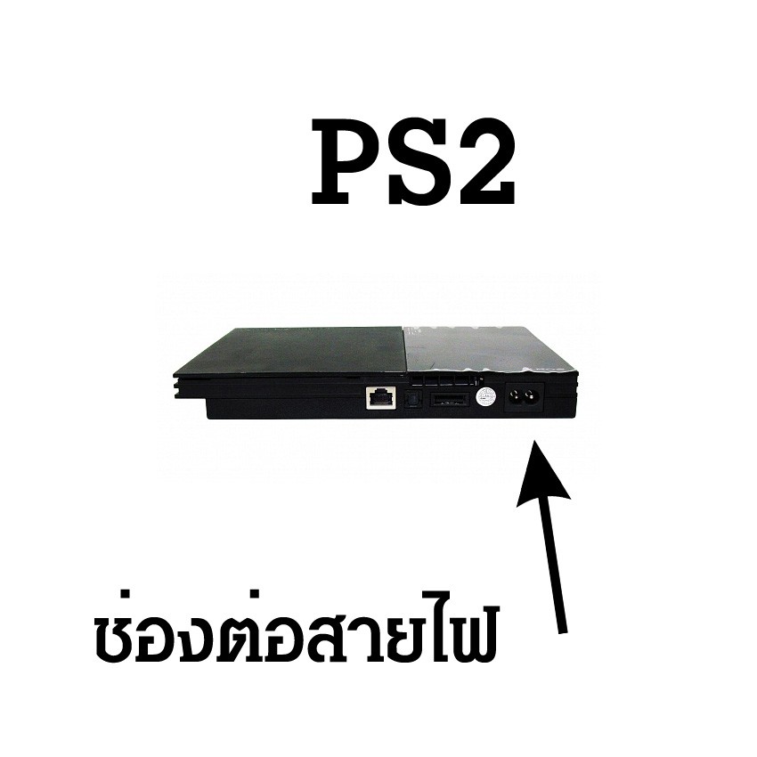 สายไฟ ac สำหรับ PS2 PS3 PS4 PSP PS Vita สายไฟ AC ทดสอบทุกเส้น เลือกความยาว