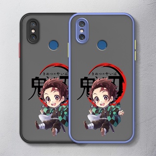 เคสโทรศัพท์มือถือ กันตก ลายการ์ตูน Demon Slayer น่ารัก สําหรับ Xiaomi Mi 8 9 6X CC9 MAX2 Max 1 5X A1 For Soft Case Phone Casing Camera Lens Protector Full Cover simple Silicone Cases mobile covers