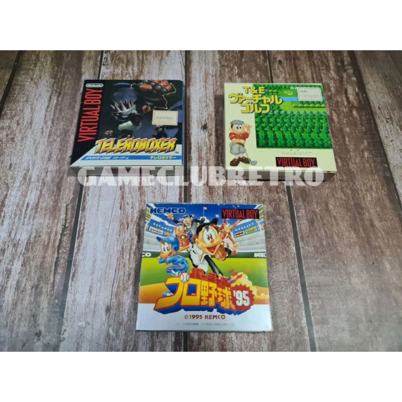 Virtual Boy Teleroboxer Golf Baseball  Brand New มือ 1