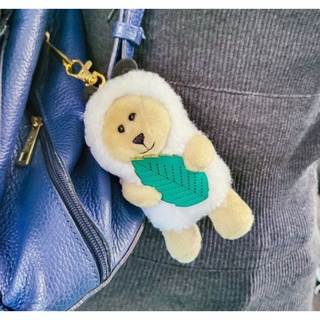 #ส่งฟรี Starbucks Thailand Bearista Caterpillar Keychain