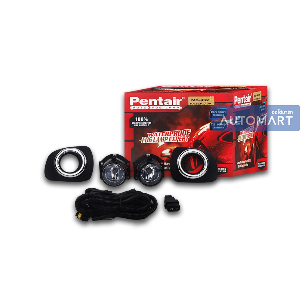 PENTAIR ไฟสปอร์ตไลท์/ไฟตัดหมอก MITSUBISHI PAJERO SPORT '09 MS-462 จำนวน 1 คู่