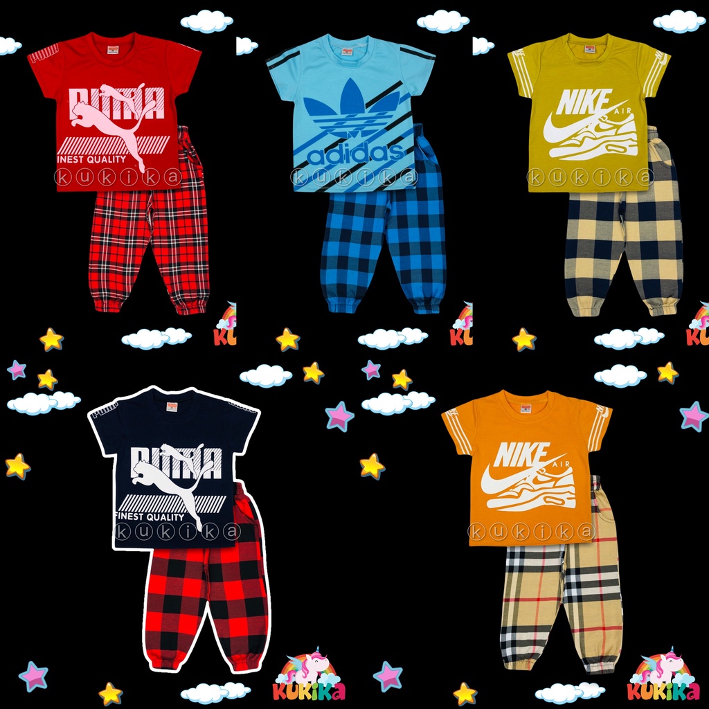 [7Y] •GYMBOREE• BUY 3 ENJOY RM3 OFF NEW KUKIKA SPORTSWEAR น้ําเงิน ดํา น้ําเงิน